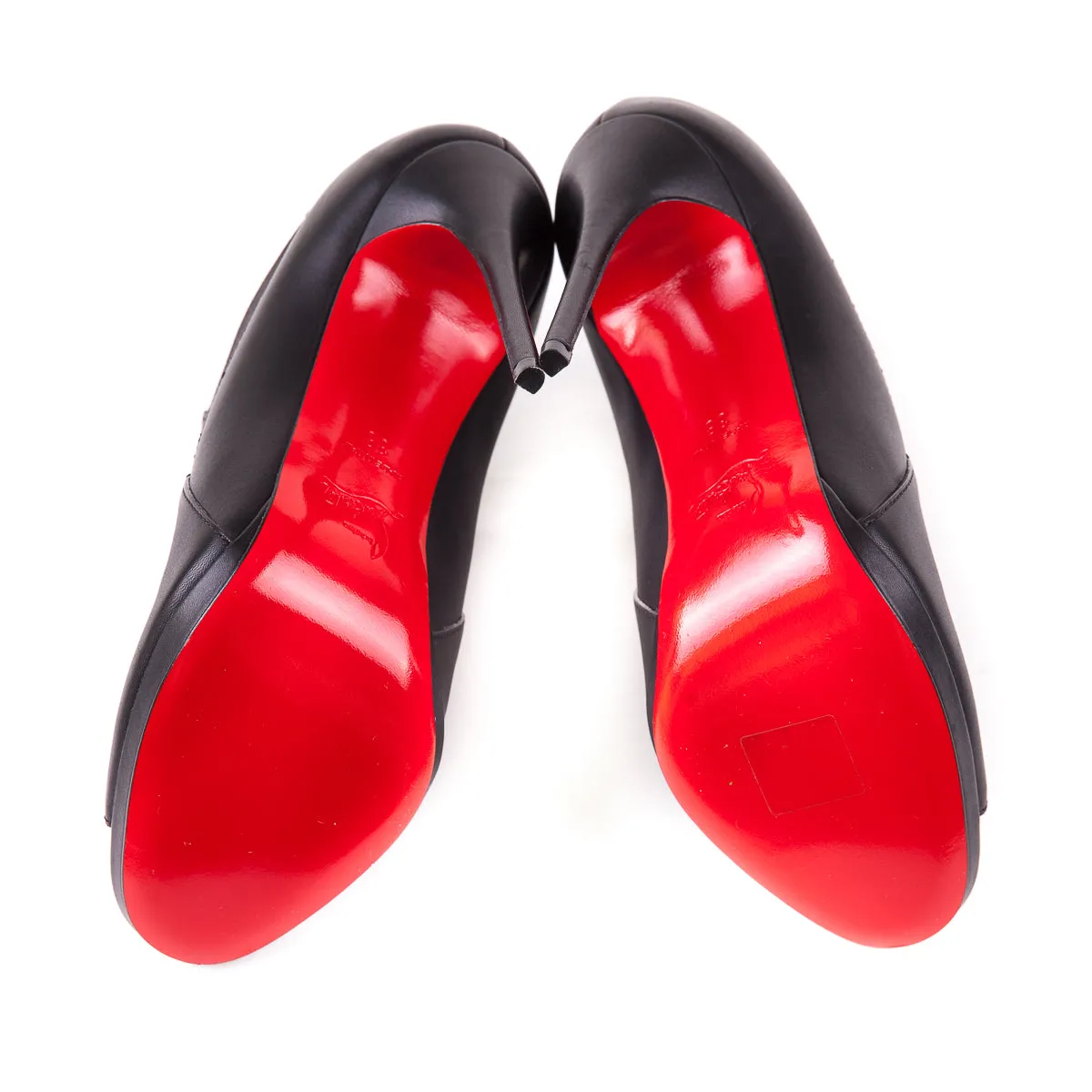 Bootstagram 120 Peep-Toe Bootie Black