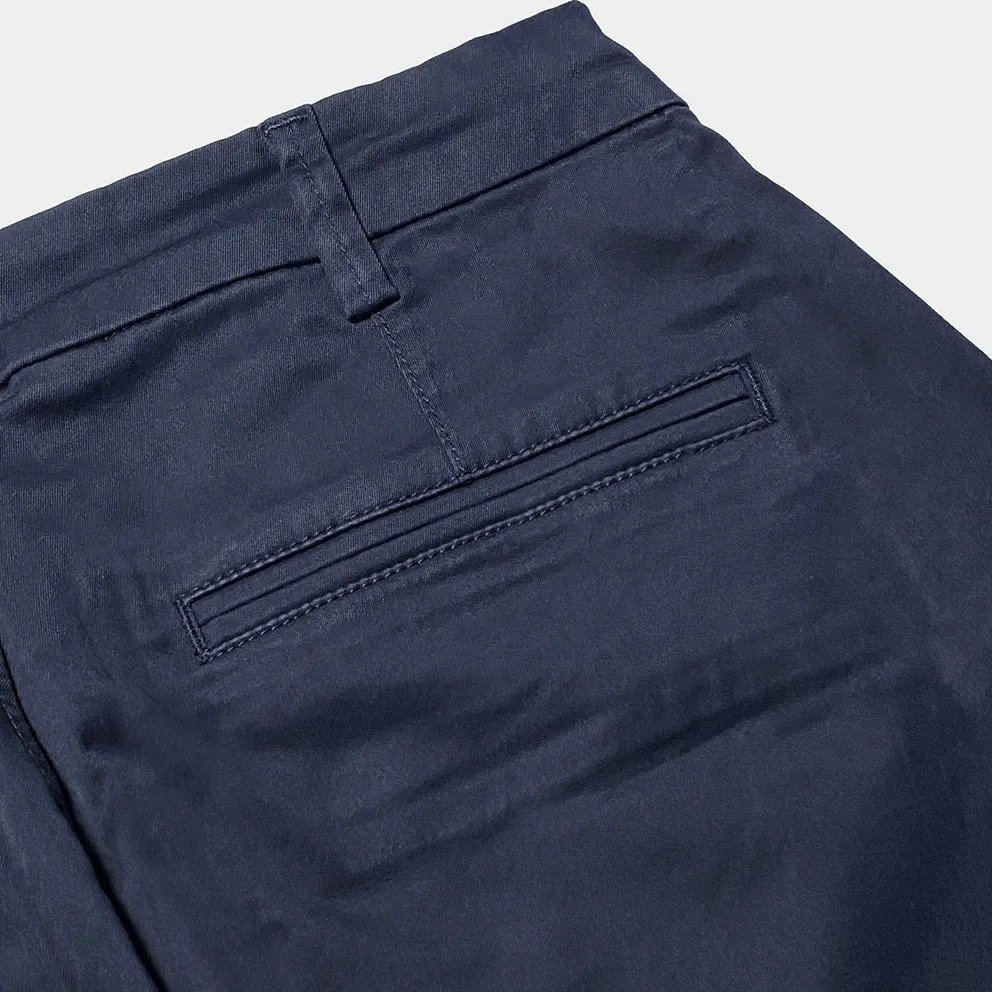 BZEN M.1038 EZ-ER RELAX TAPERED STRETCH CHINO-E0 NAVY