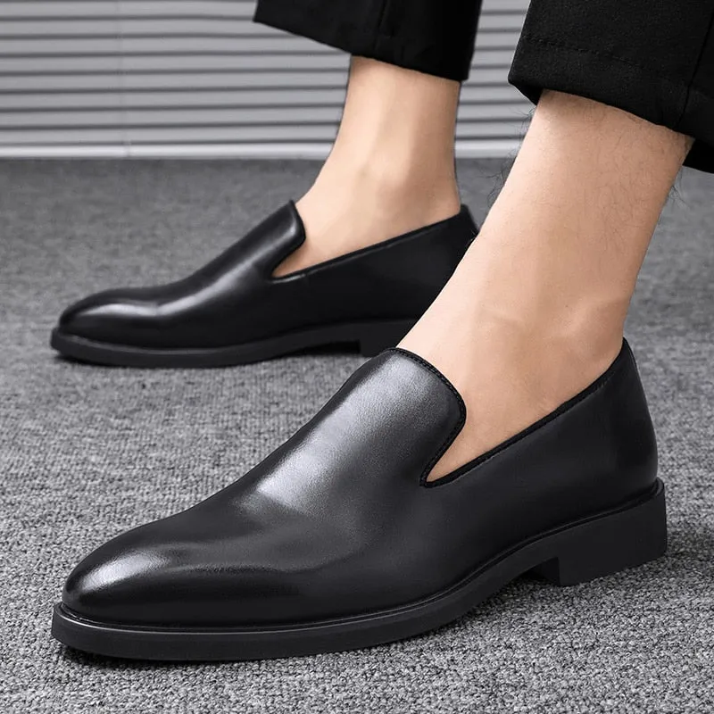 DEROSSI CLASSIC I ULTRA-COMFORT LEATHER LOAFERS