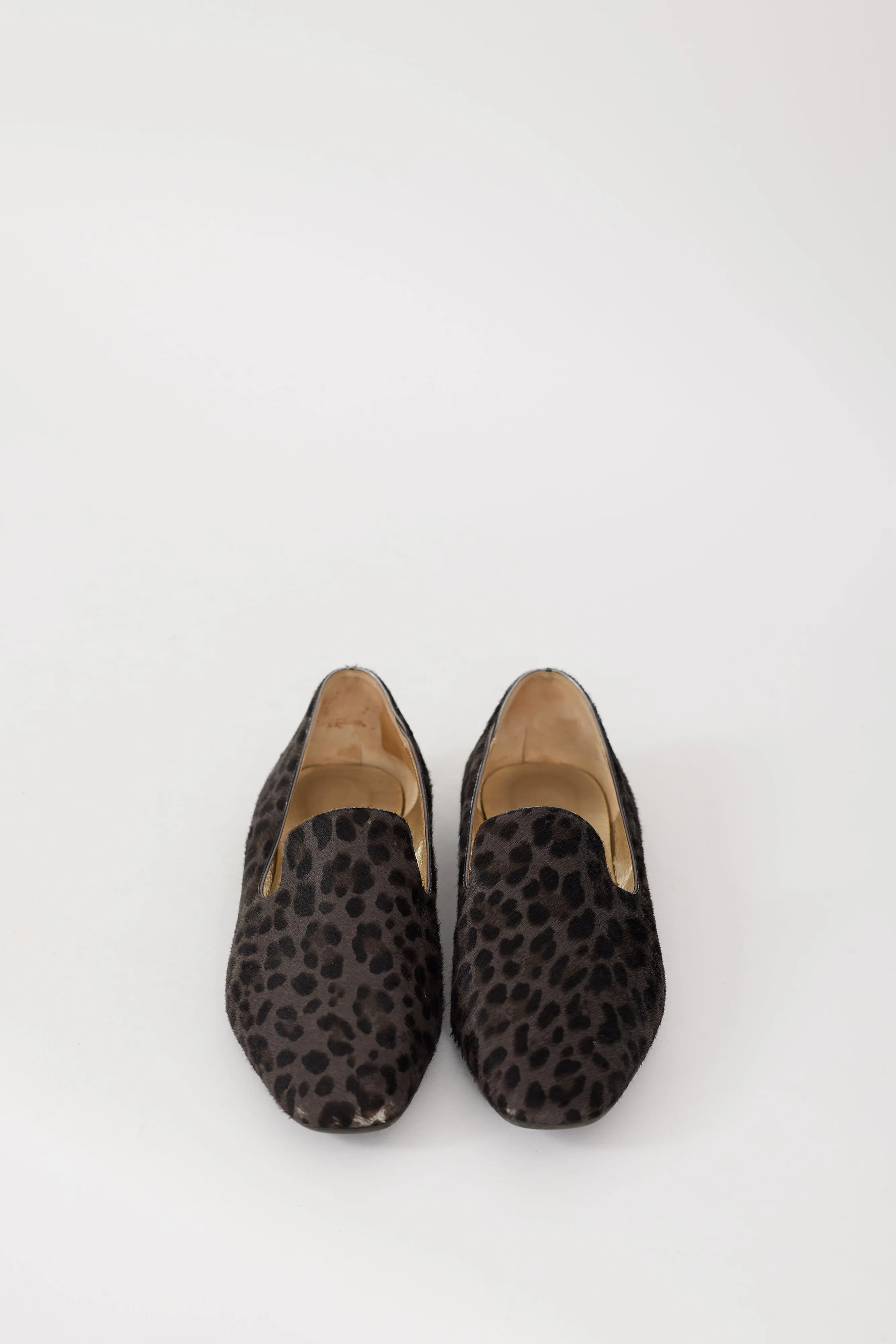 Grey & Black Textured Loafer