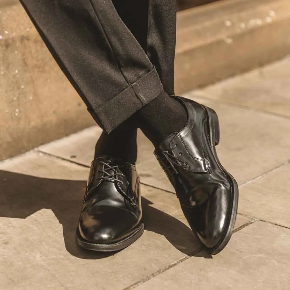 Hadley Patent Derby Shoes