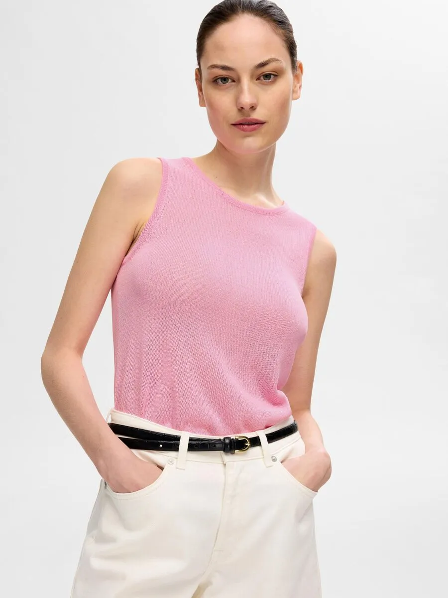 Knitted Tank Top (SLFMOON) - Selected Femme