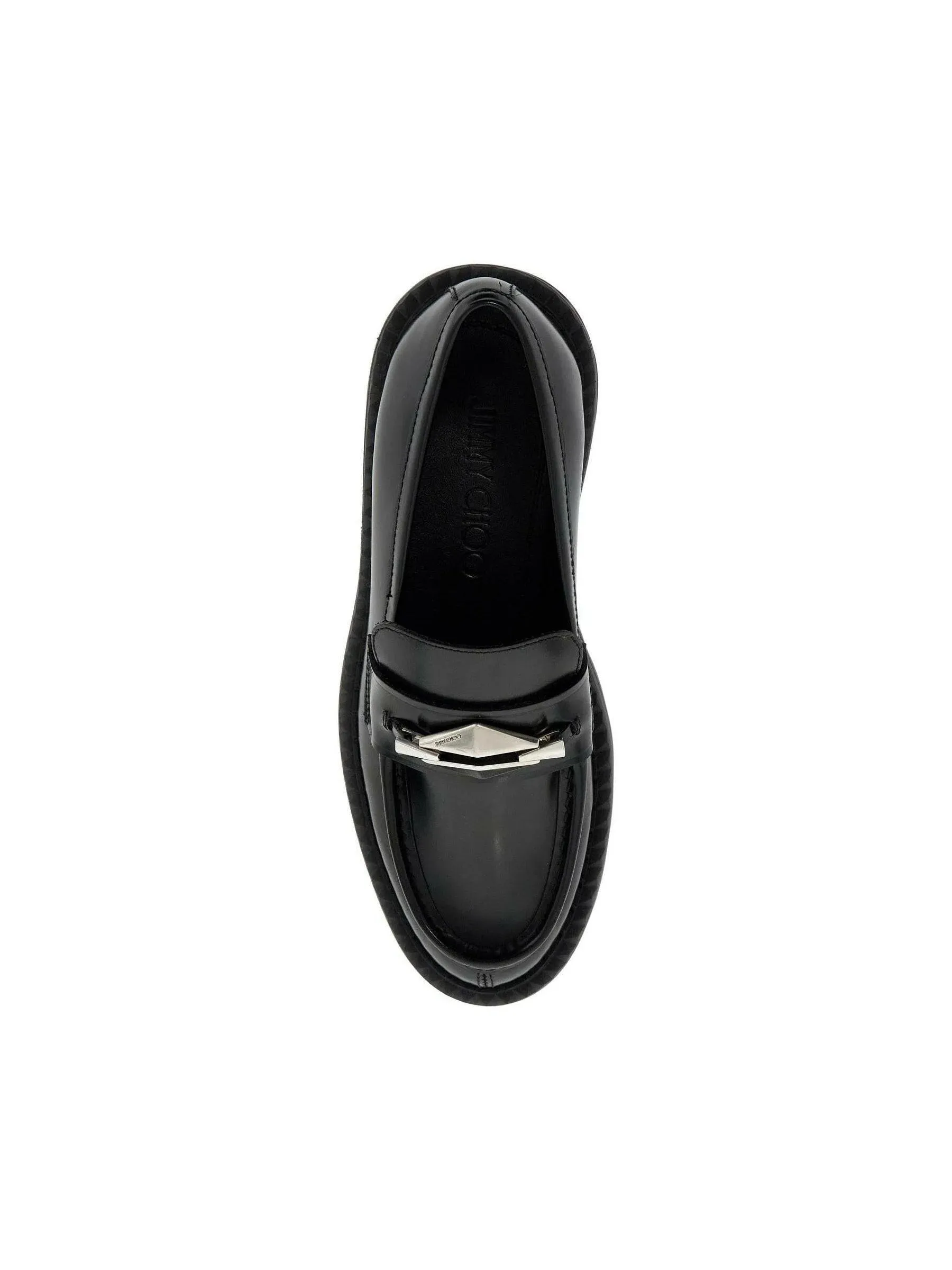 Marlow Diamond Leather Loafers