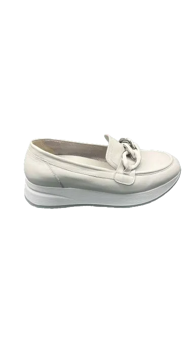 MELLUSO WOMEN LEATHER LOAFERS