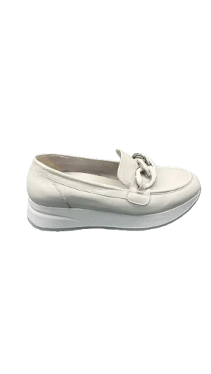 MELLUSO WOMEN LEATHER LOAFERS