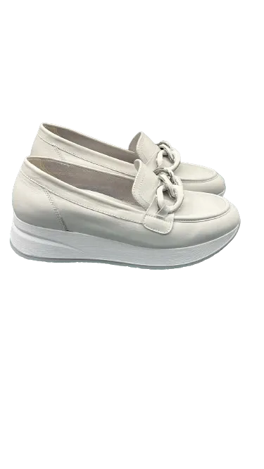 MELLUSO WOMEN LEATHER LOAFERS