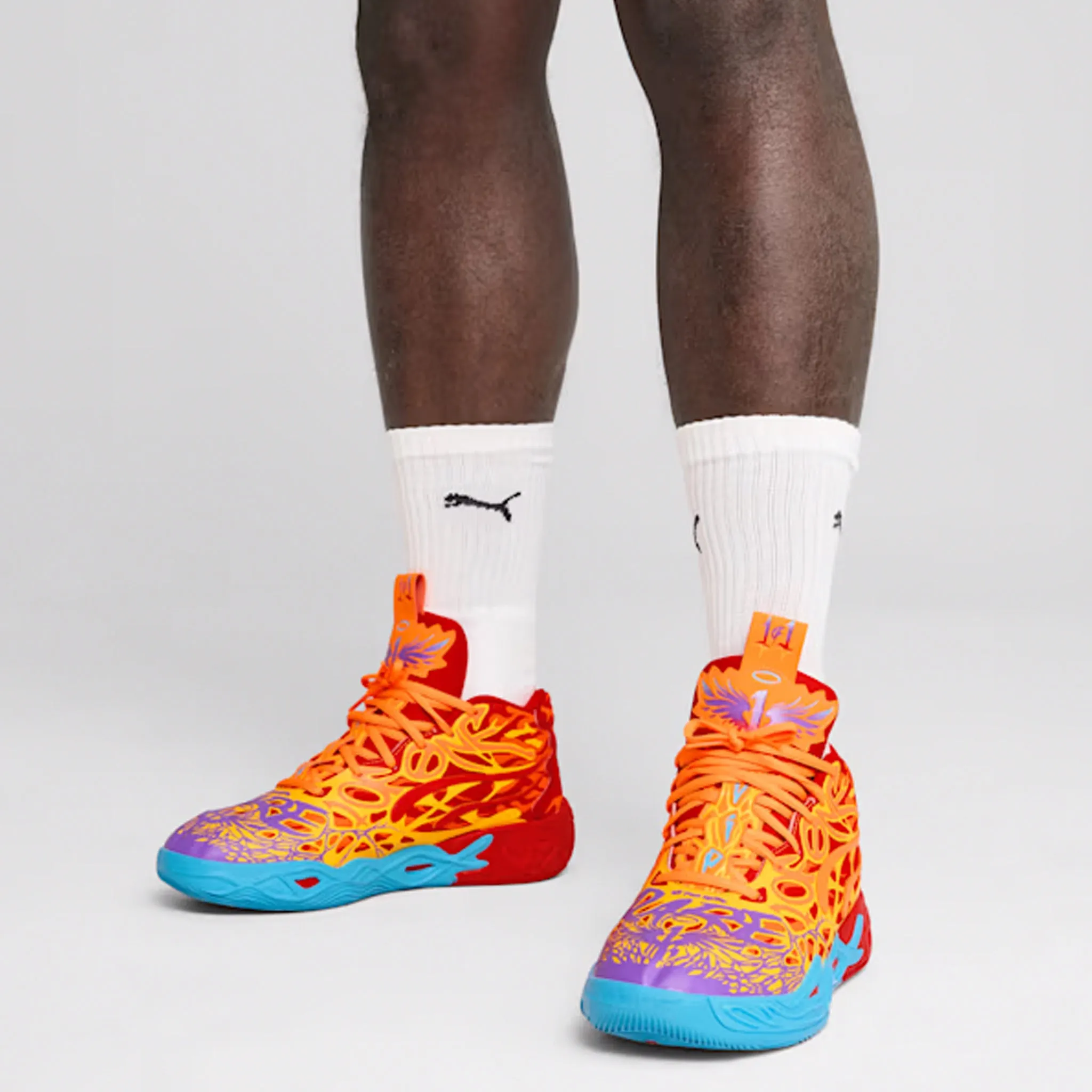 Men's Puma X Lamelo Ball MB.04 Phoenix - Red