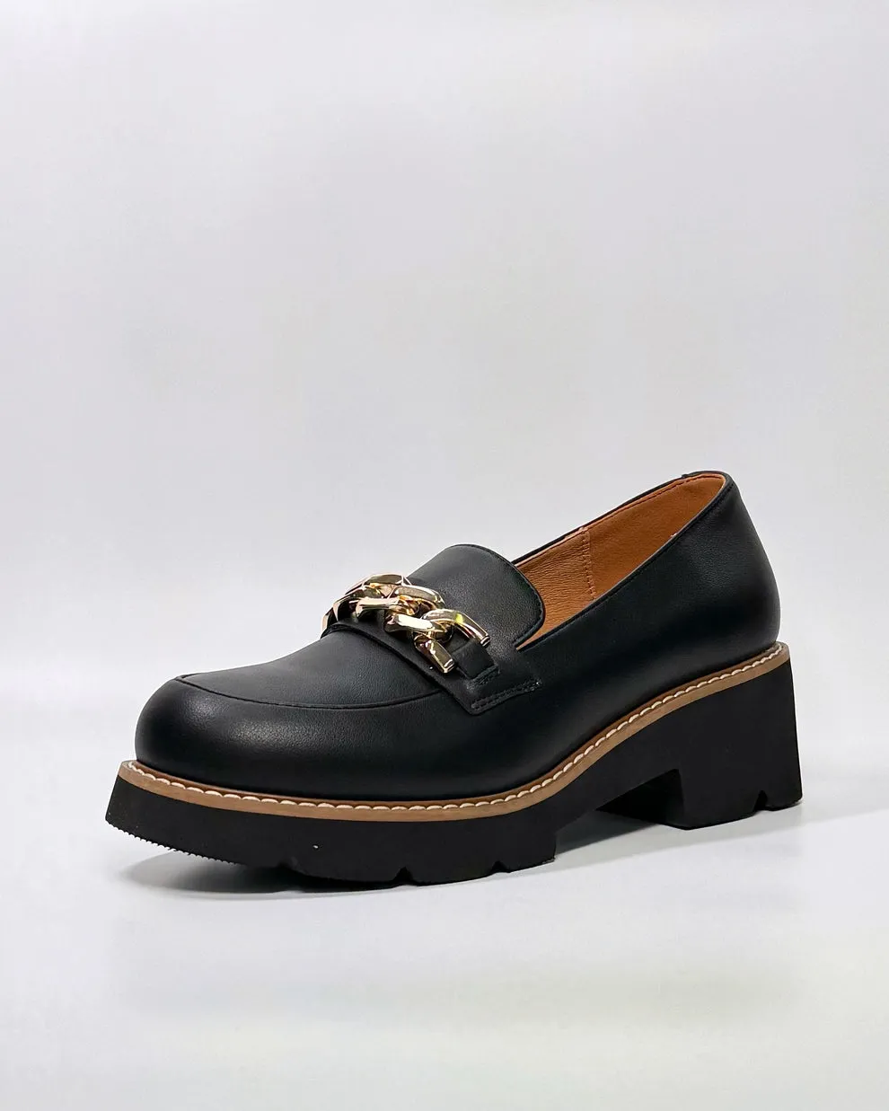 Nation Black Loafers