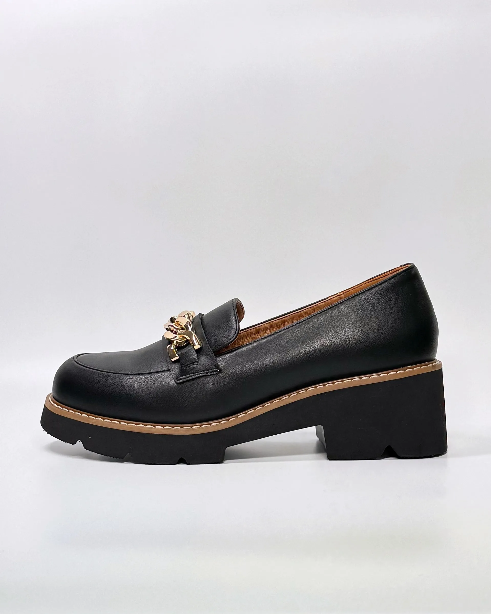 Nation Black Loafers