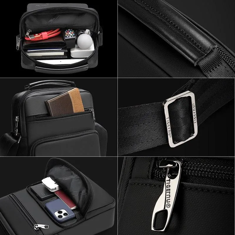 New Men's Messenger Waterproof Simple Business Shoulder Bag