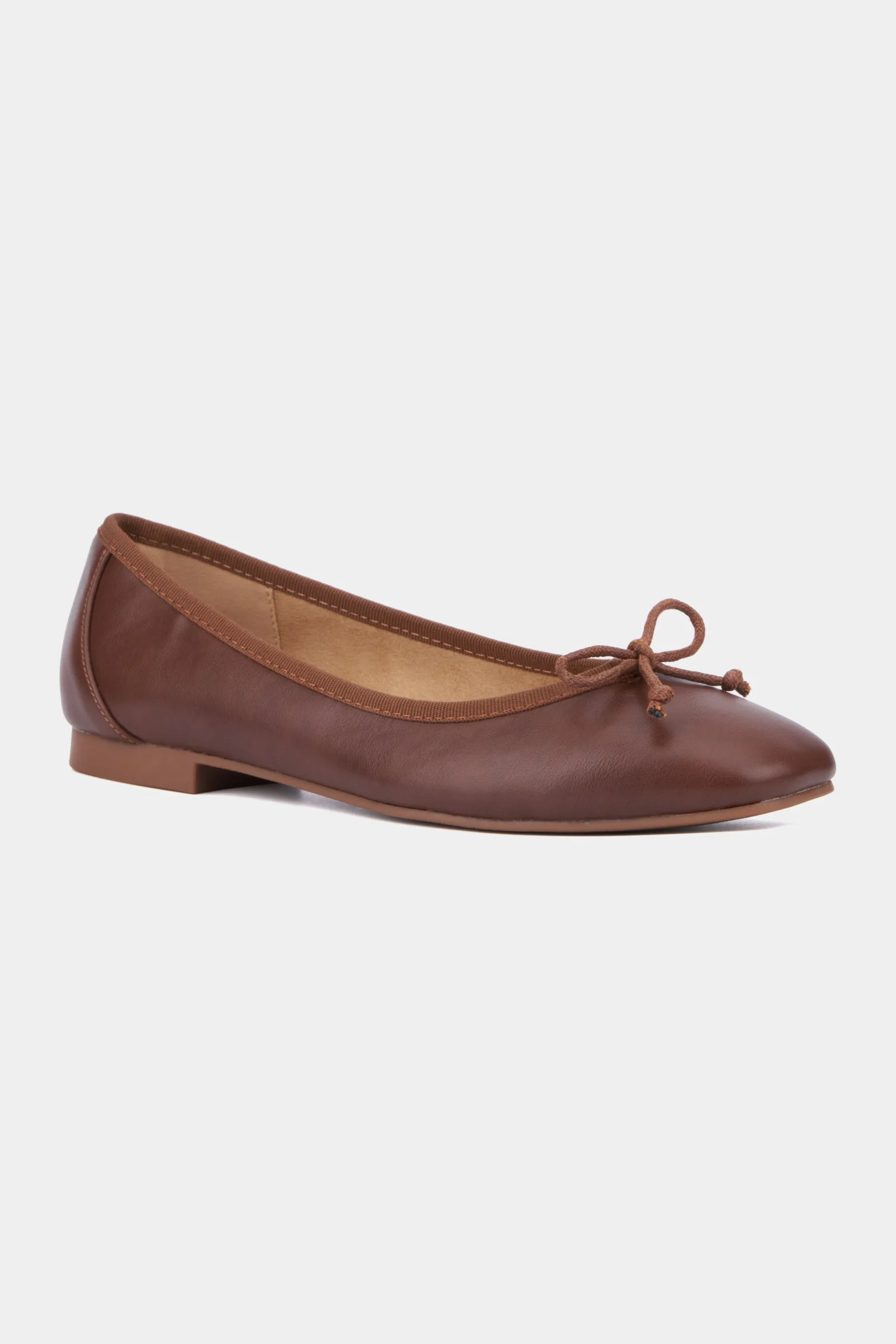 Paulina Square Toe Ballet Flats