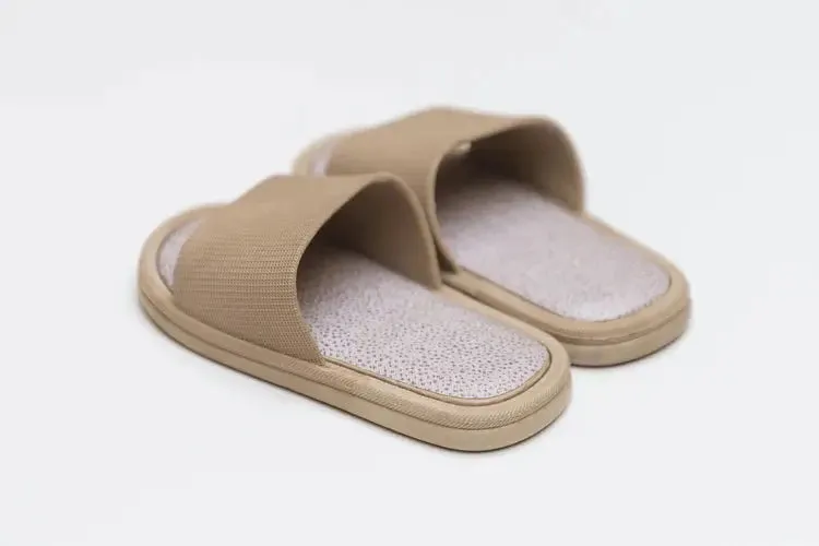 Slippers - Taupe