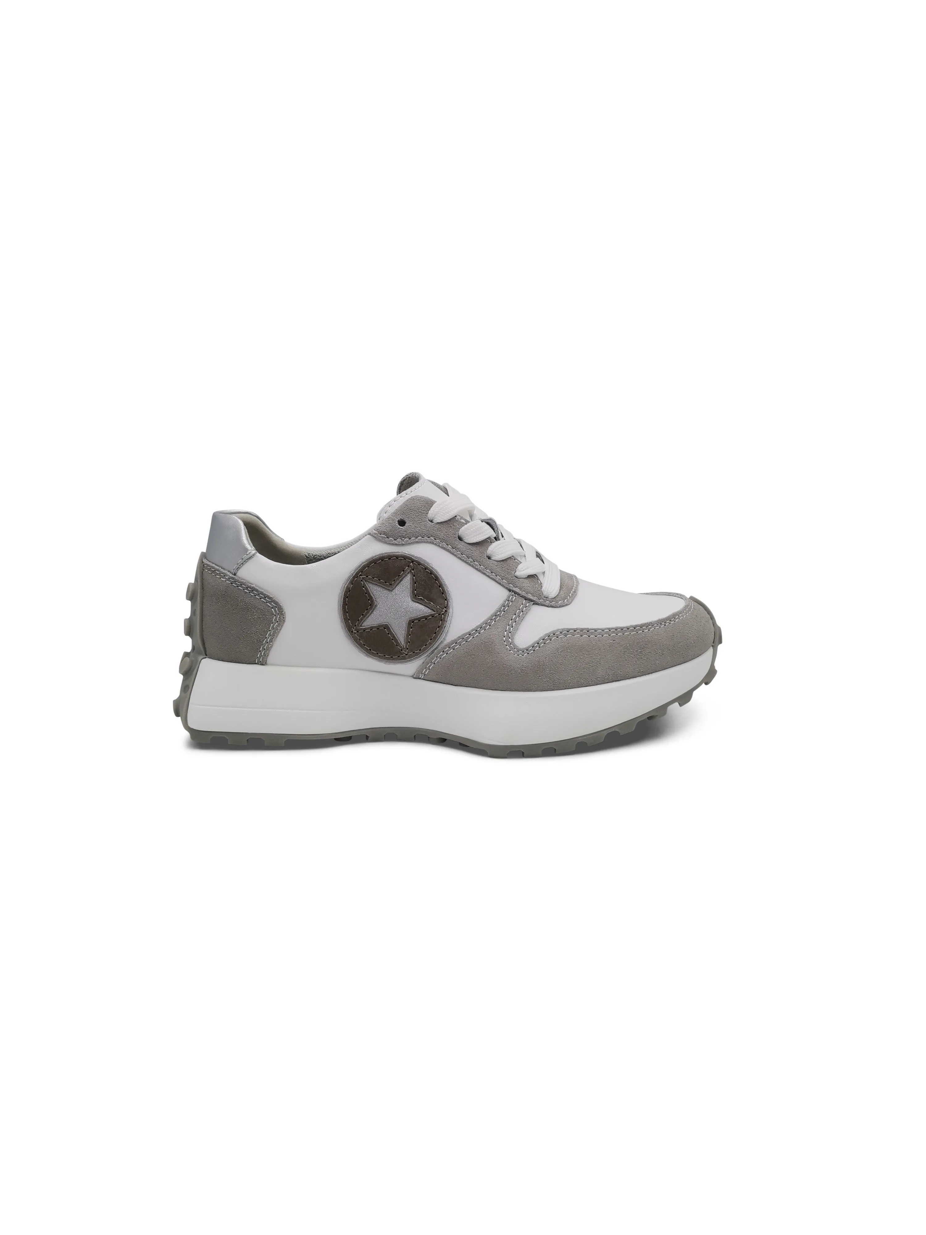 Tucker Sneaker White & Grey
