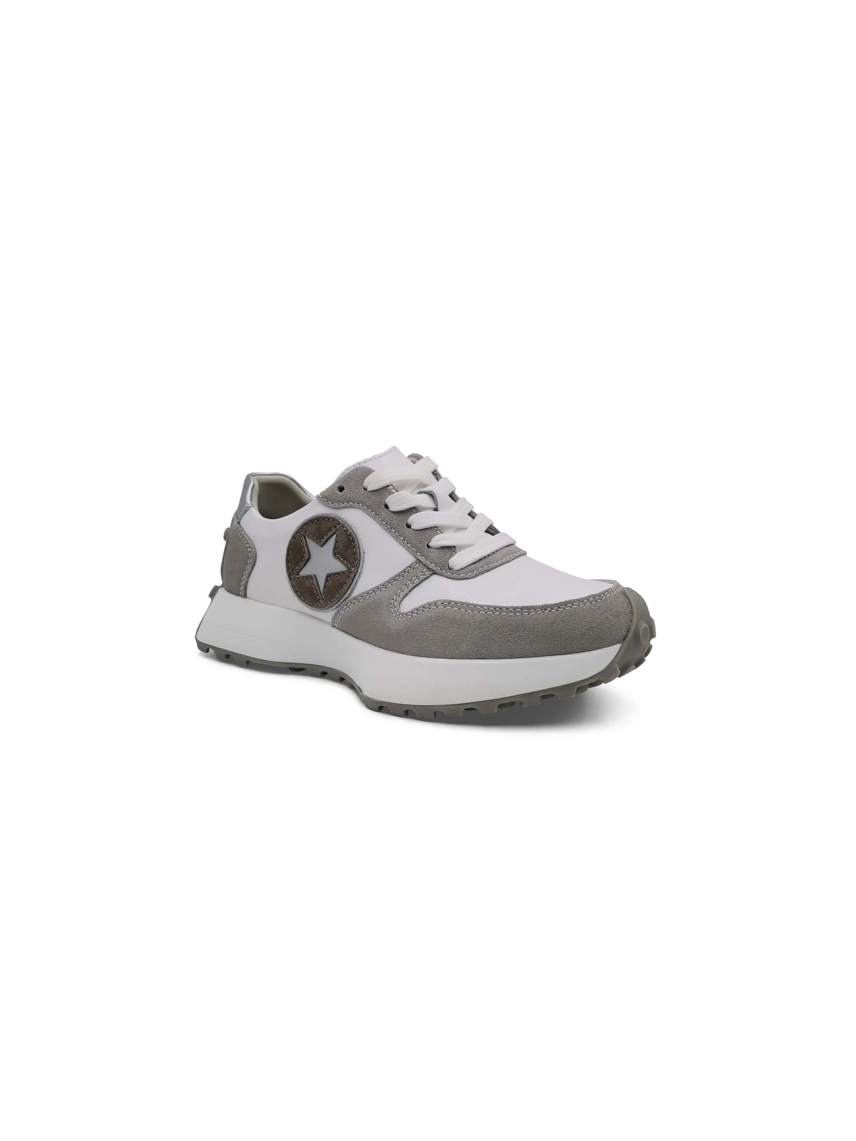 Tucker Sneaker White & Grey