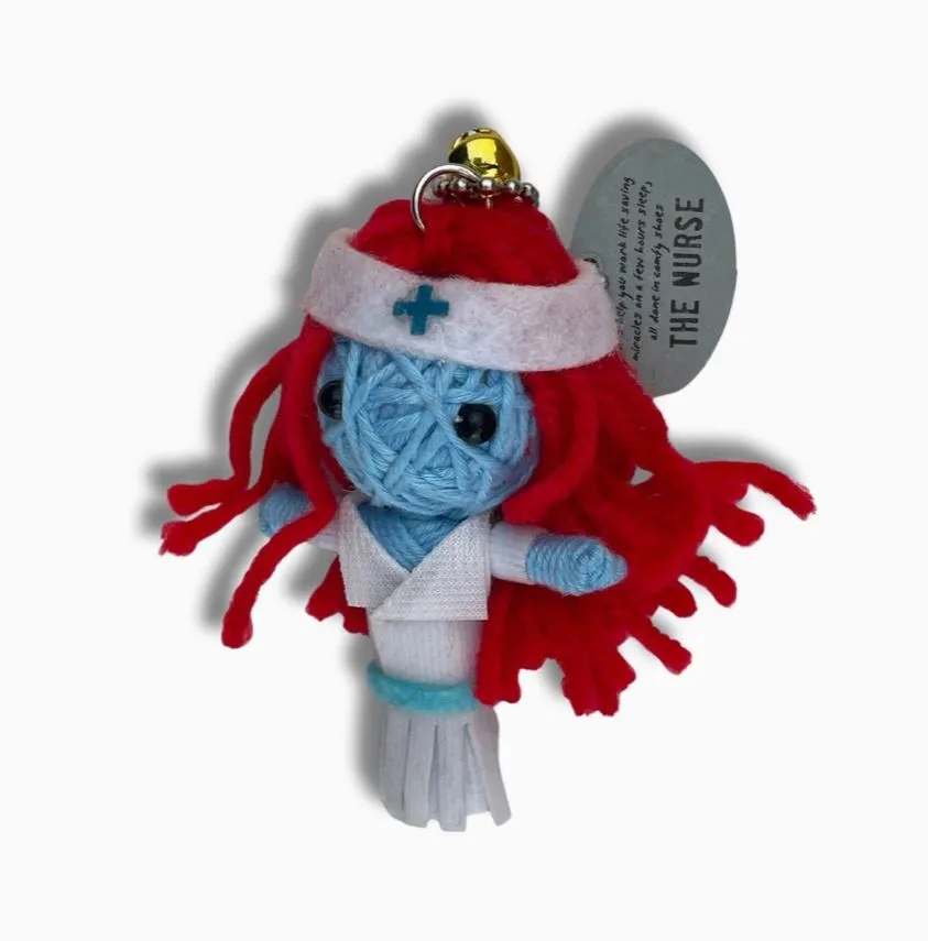 Voodoo Doll - The Nurse Keychain
