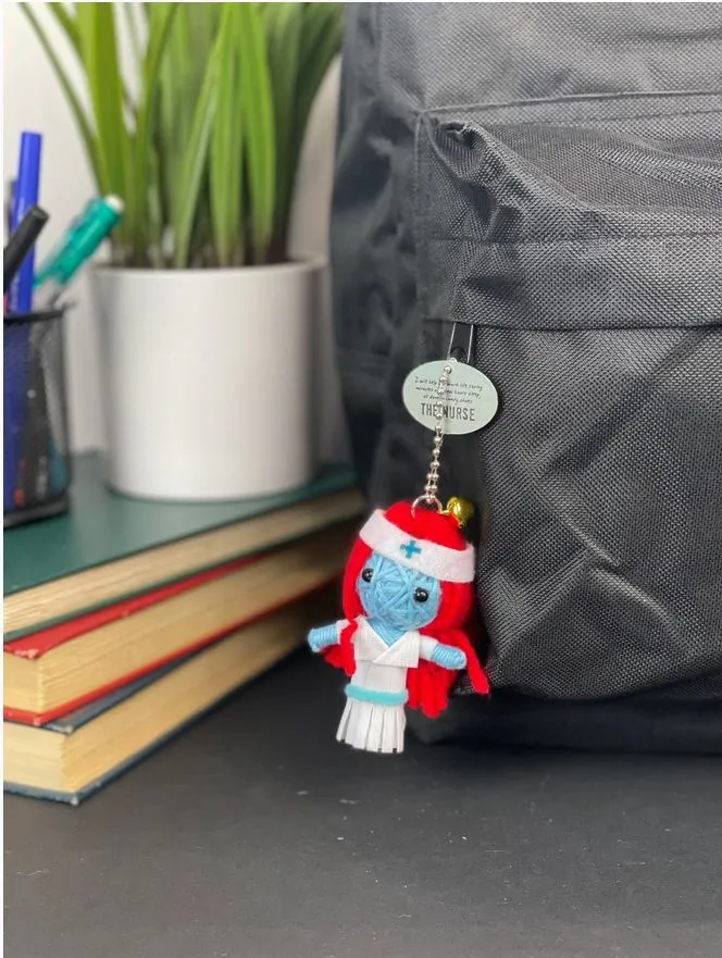 Voodoo Doll - The Nurse Keychain