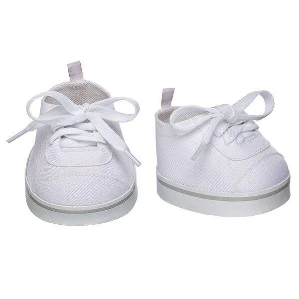 White Low Top Shoes