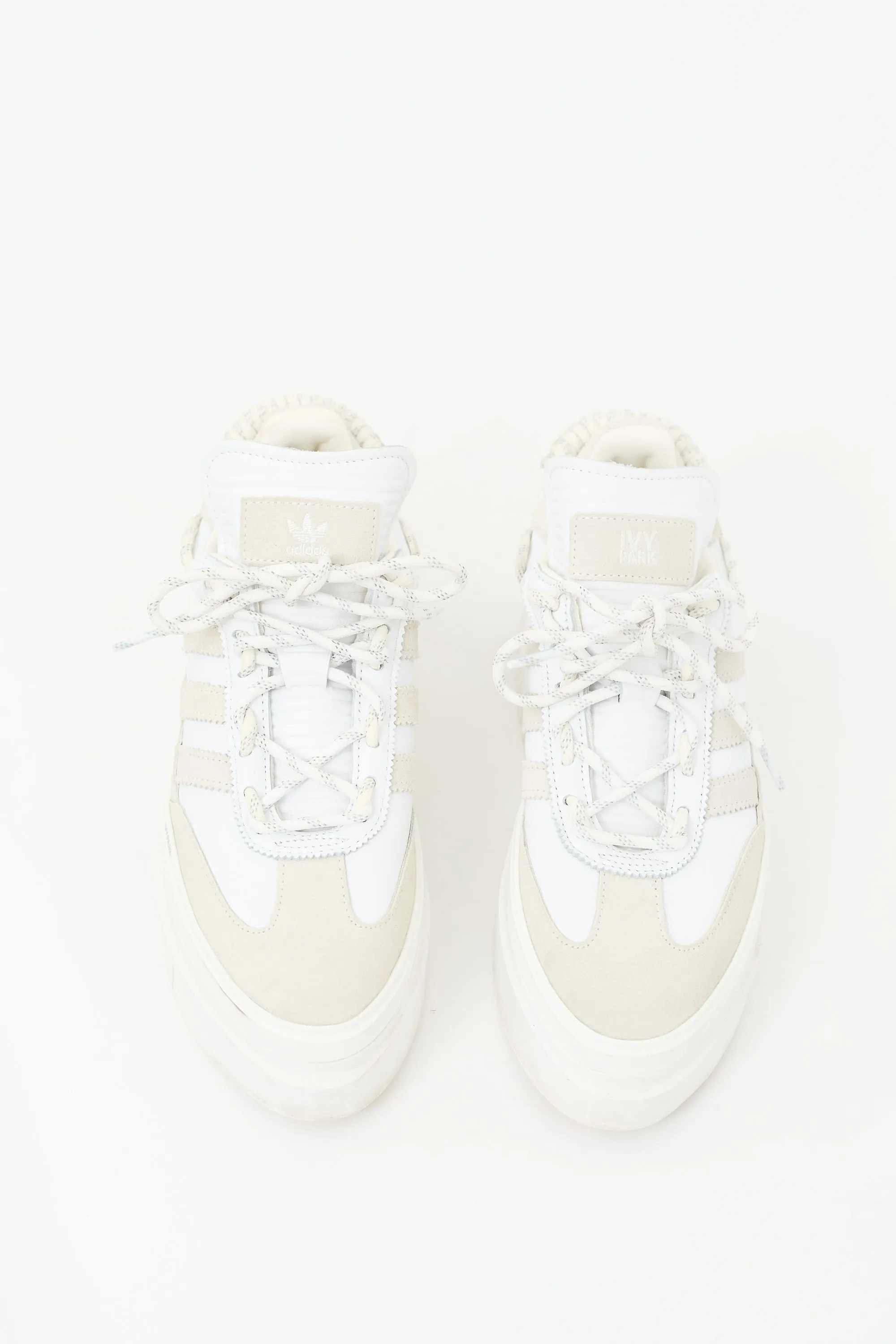 X Ivy Park White Leather Super Sleek 72 Sneaker